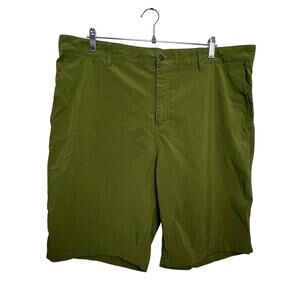 Panama Jack Men’s Green Shorts Size 40 Casual Flat Front Quick Dry Mesh Pockets